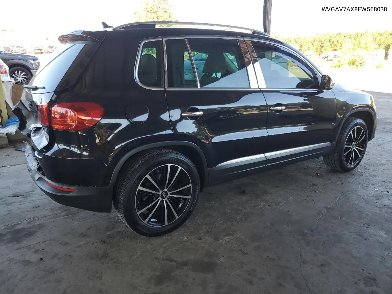 2015 Volkswagen Tiguan S VIN: WVGAV7AX8FW568038 Lot: 75430884