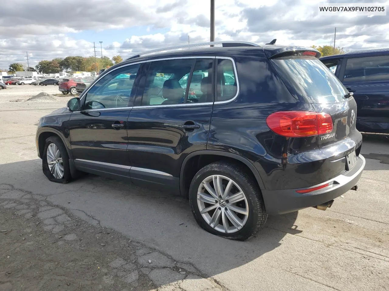 WVGBV7AX9FW102705 2015 Volkswagen Tiguan S