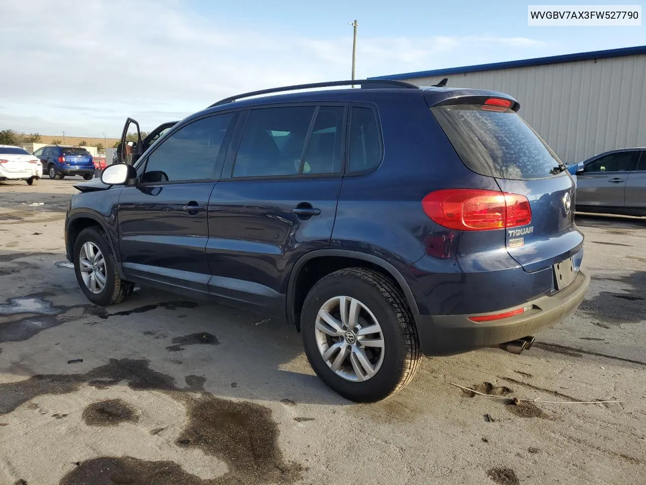 WVGBV7AX3FW527790 2015 Volkswagen Tiguan S