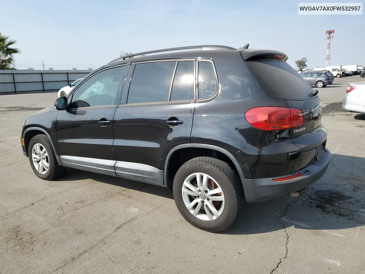 2015 Volkswagen Tiguan S VIN: WVGAV7AX0FW532957 Lot: 79215174