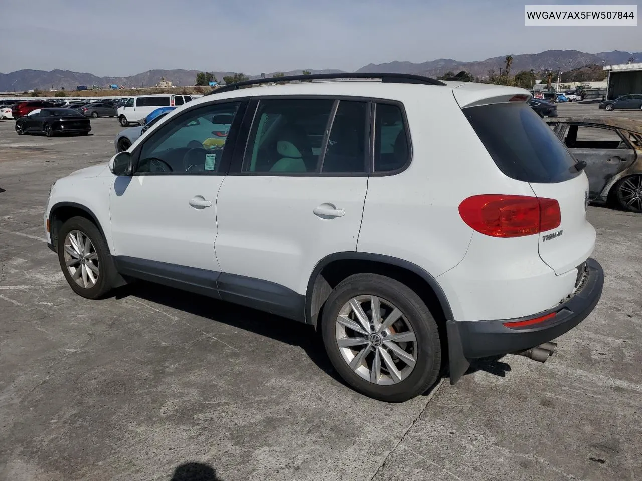 2015 Volkswagen Tiguan S VIN: WVGAV7AX5FW507844 Lot: 79454184