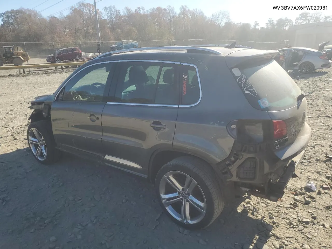 2015 Volkswagen Tiguan S VIN: WVGBV7AX6FW020981 Lot: 80225284