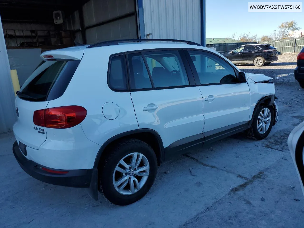 2015 Volkswagen Tiguan S VIN: WVGBV7AX2FW575166 Lot: 80233744