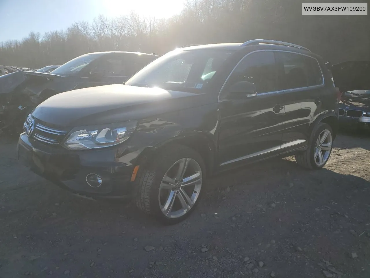 2015 Volkswagen Tiguan S VIN: WVGBV7AX3FW109200 Lot: 80617154