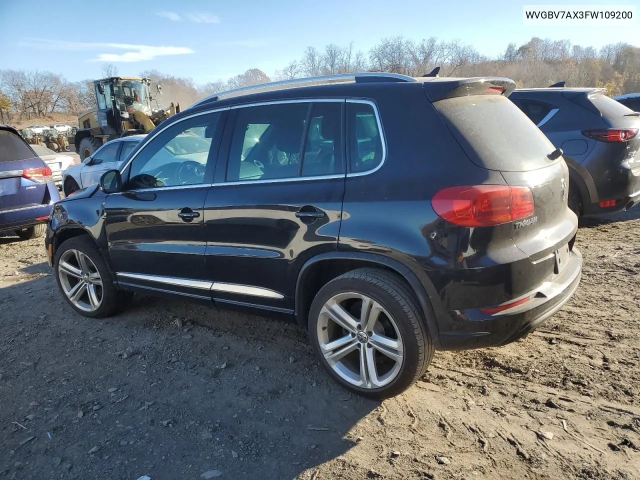 2015 Volkswagen Tiguan S VIN: WVGBV7AX3FW109200 Lot: 80617154