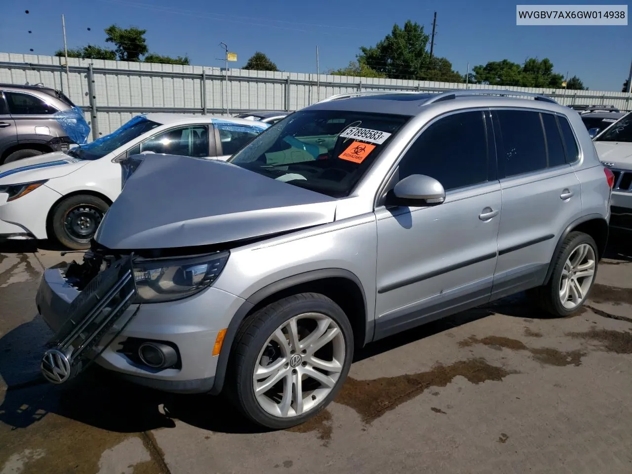 WVGBV7AX6GW014938 2016 Volkswagen Tiguan S