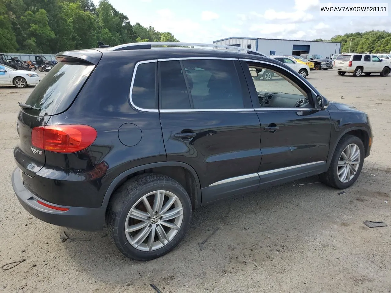 2016 Volkswagen Tiguan S VIN: WVGAV7AX0GW528151 Lot: 60307794