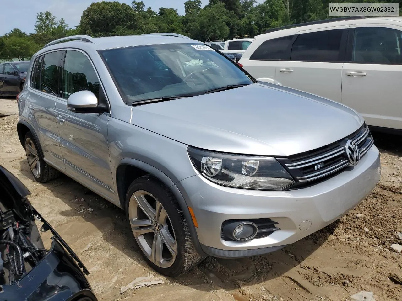 2016 Volkswagen Tiguan S VIN: WVGBV7AX8GW023821 Lot: 63818994