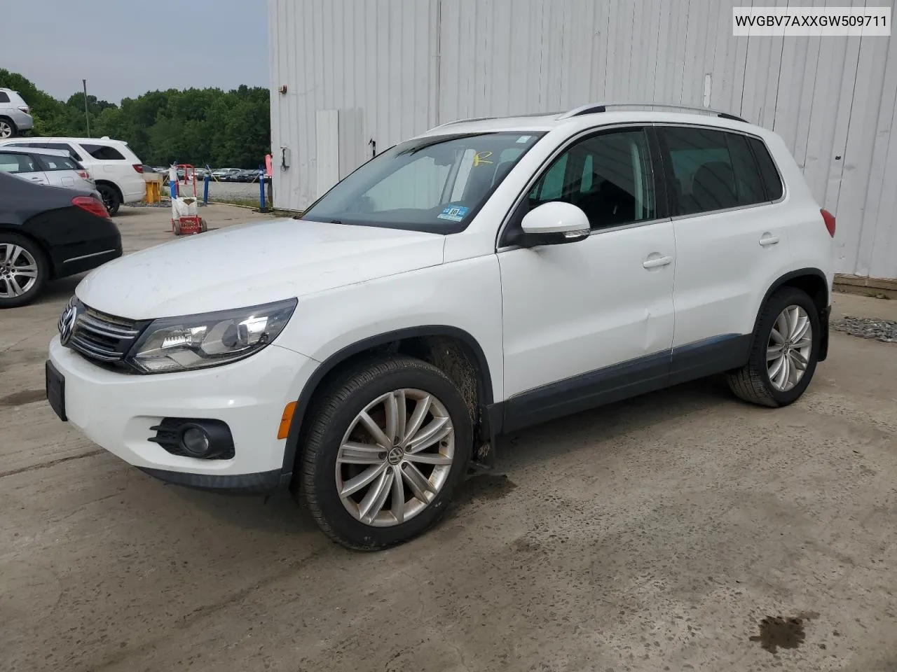 2016 Volkswagen Tiguan S VIN: WVGBV7AXXGW509711 Lot: 65225854