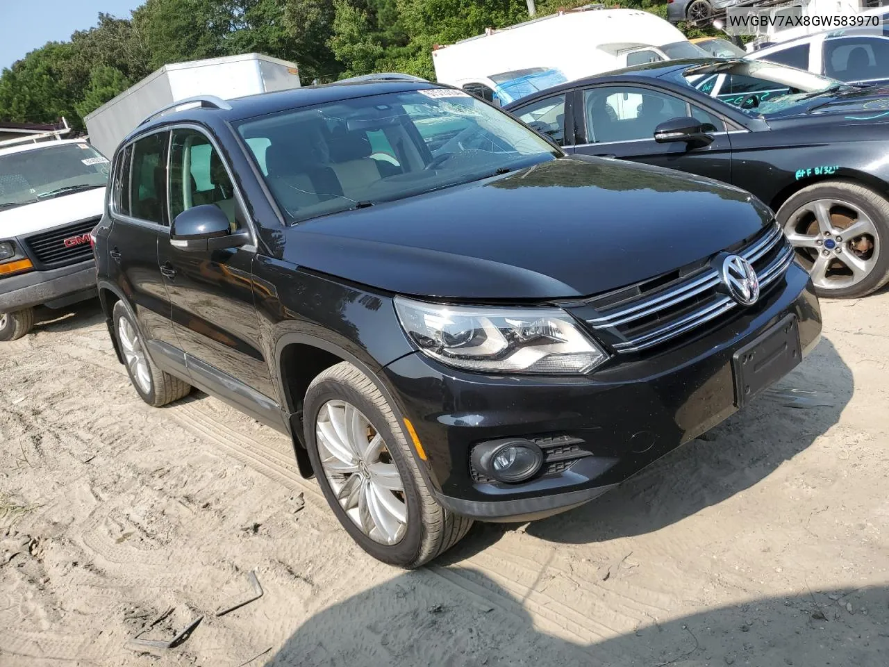 WVGBV7AX8GW583970 2016 Volkswagen Tiguan S