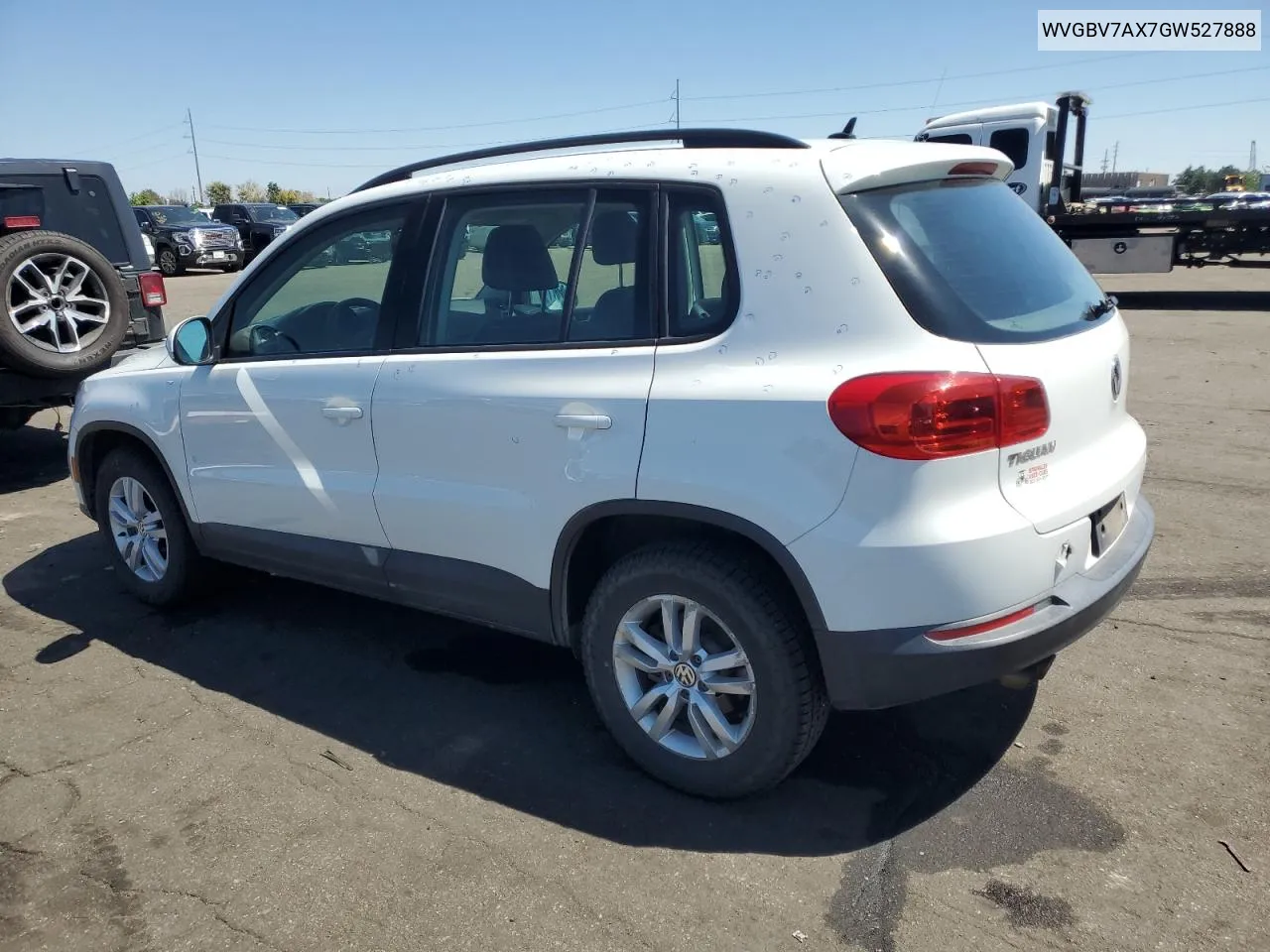 WVGBV7AX7GW527888 2016 Volkswagen Tiguan S