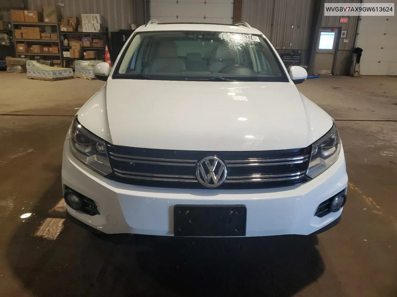 2016 Volkswagen Tiguan S VIN: WVGBV7AX9GW613624 Lot: 67856374