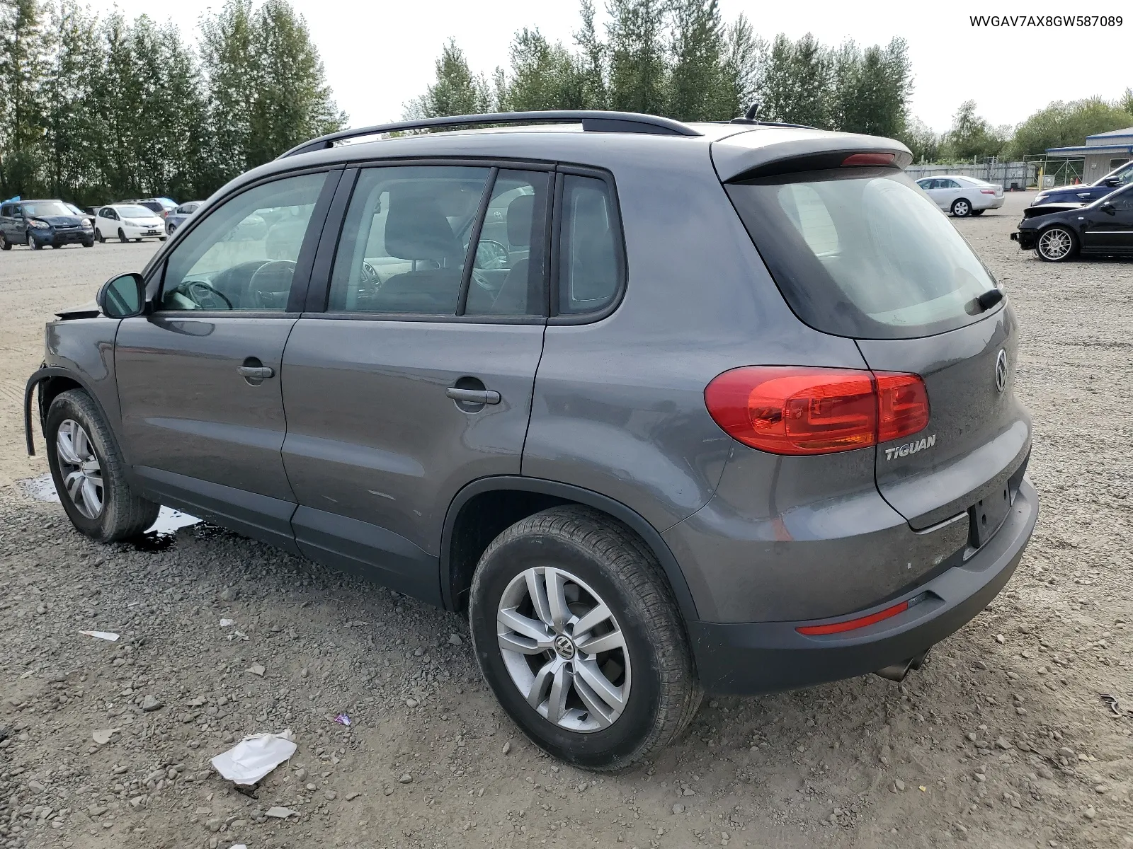 WVGAV7AX8GW587089 2016 Volkswagen Tiguan S