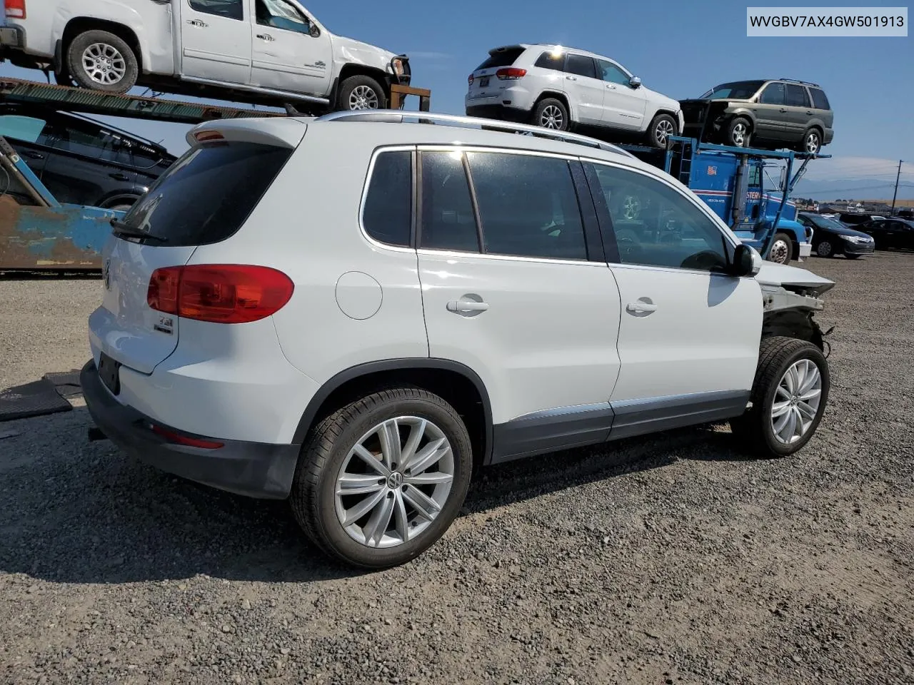 WVGBV7AX4GW501913 2016 Volkswagen Tiguan S