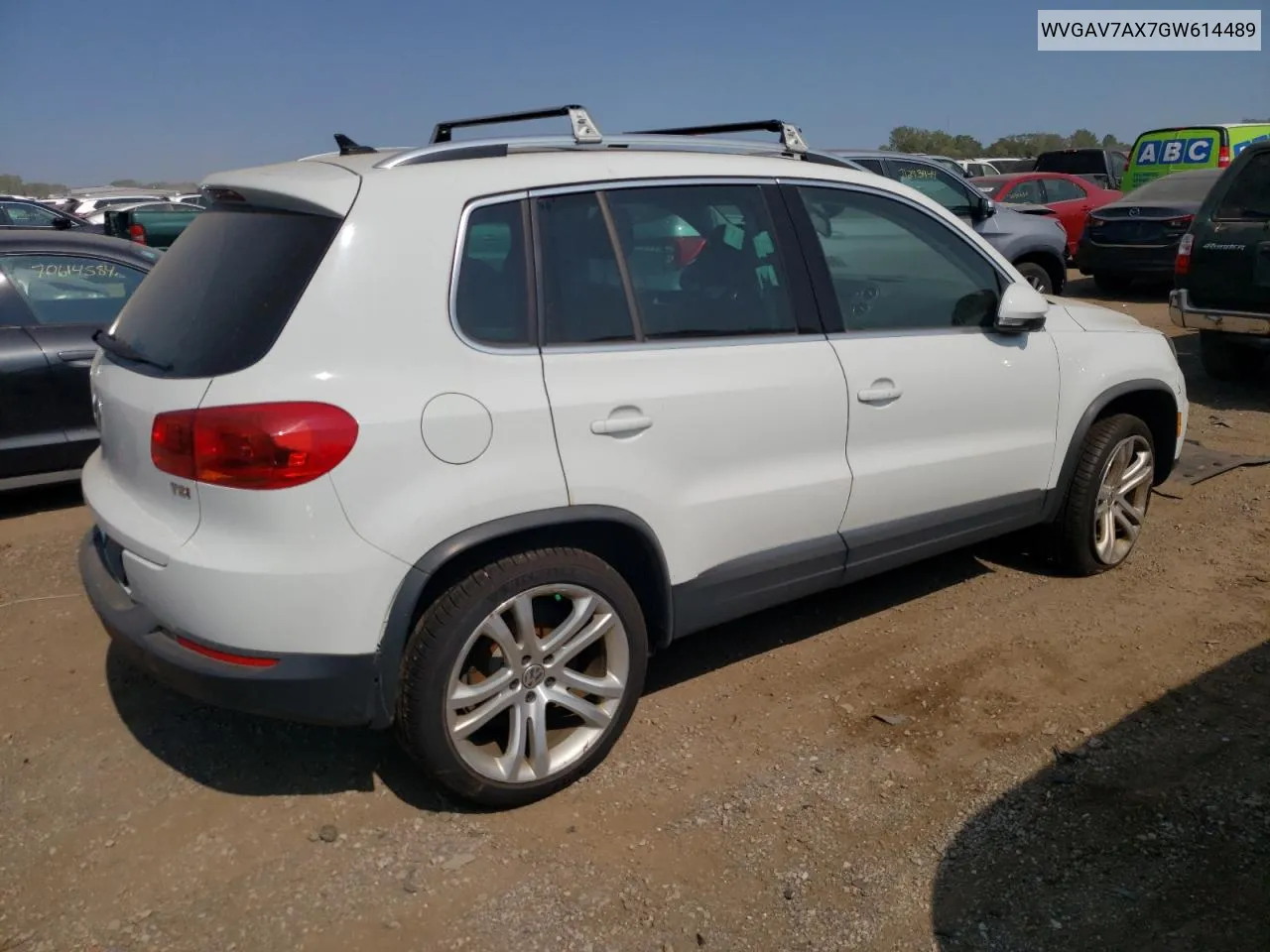 2016 Volkswagen Tiguan S VIN: WVGAV7AX7GW614489 Lot: 69383304