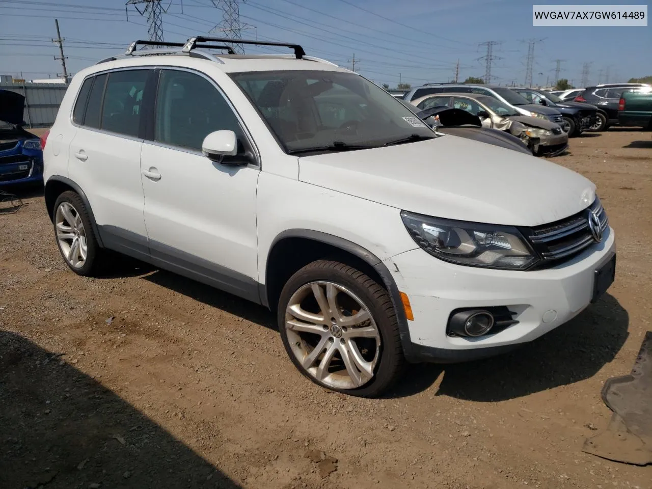 WVGAV7AX7GW614489 2016 Volkswagen Tiguan S