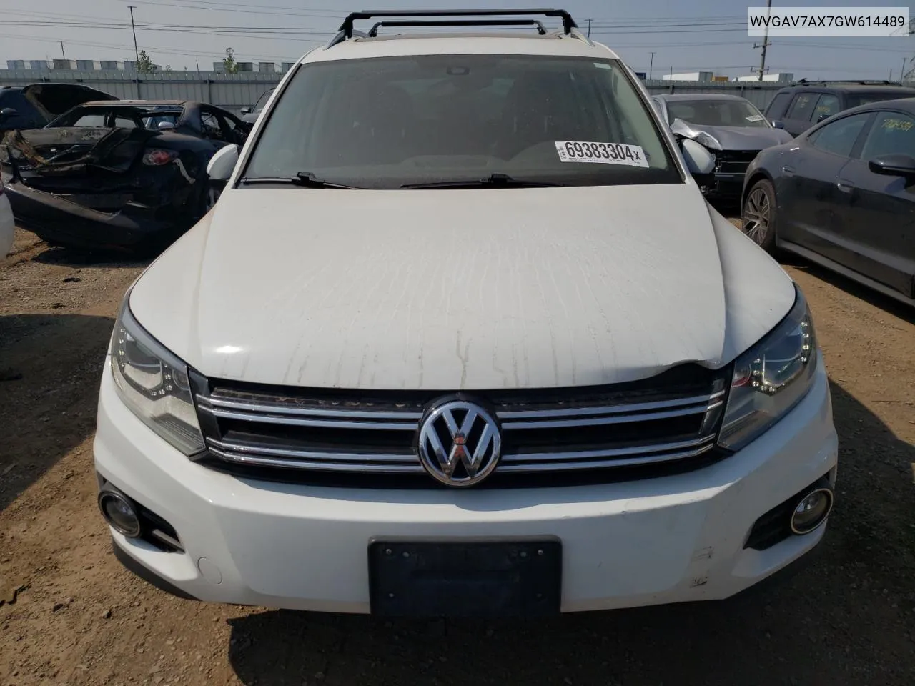 WVGAV7AX7GW614489 2016 Volkswagen Tiguan S