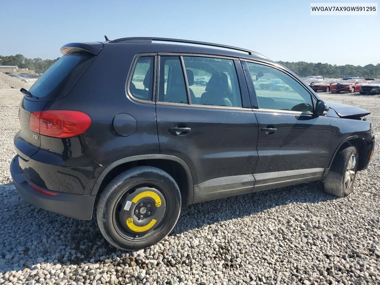 2016 Volkswagen Tiguan S VIN: WVGAV7AX9GW591295 Lot: 69385644