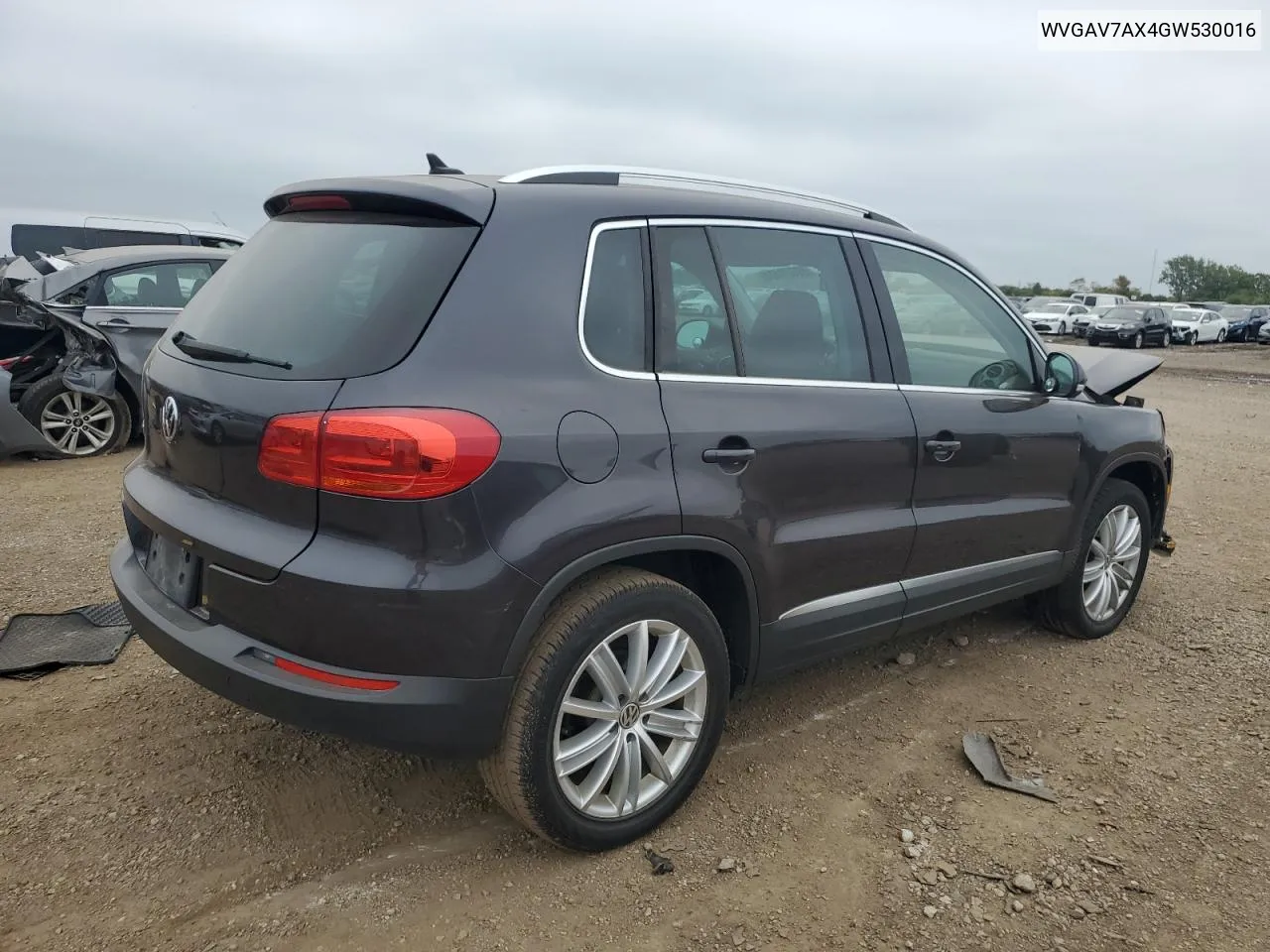 WVGAV7AX4GW530016 2016 Volkswagen Tiguan S