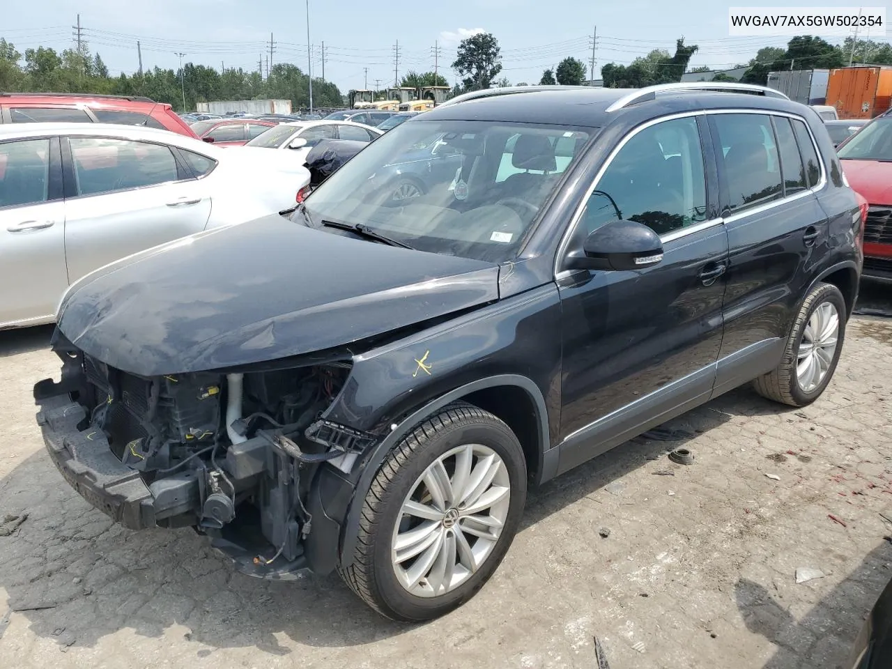 WVGAV7AX5GW502354 2016 Volkswagen Tiguan S