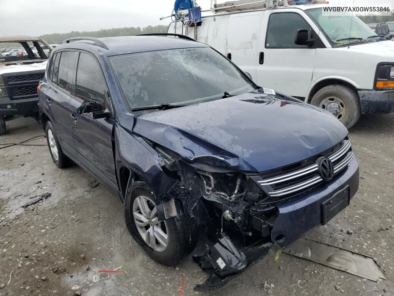 WVGBV7AX0GW553846 2016 Volkswagen Tiguan S