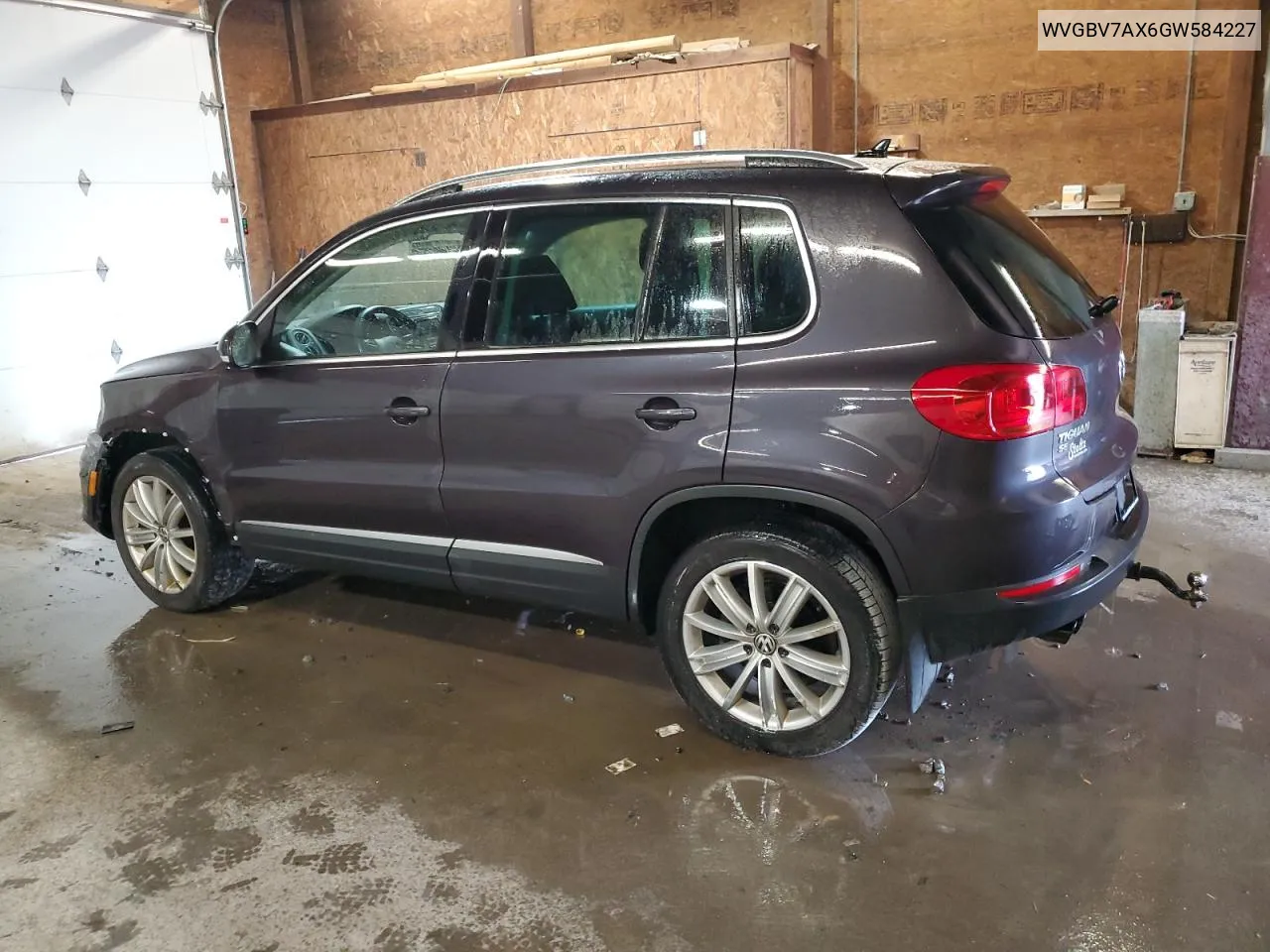 2016 Volkswagen Tiguan S VIN: WVGBV7AX6GW584227 Lot: 71024574