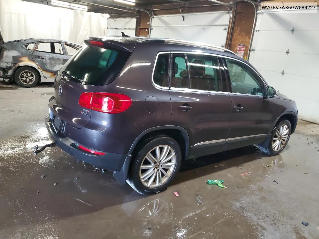 2016 Volkswagen Tiguan S VIN: WVGBV7AX6GW584227 Lot: 71024574