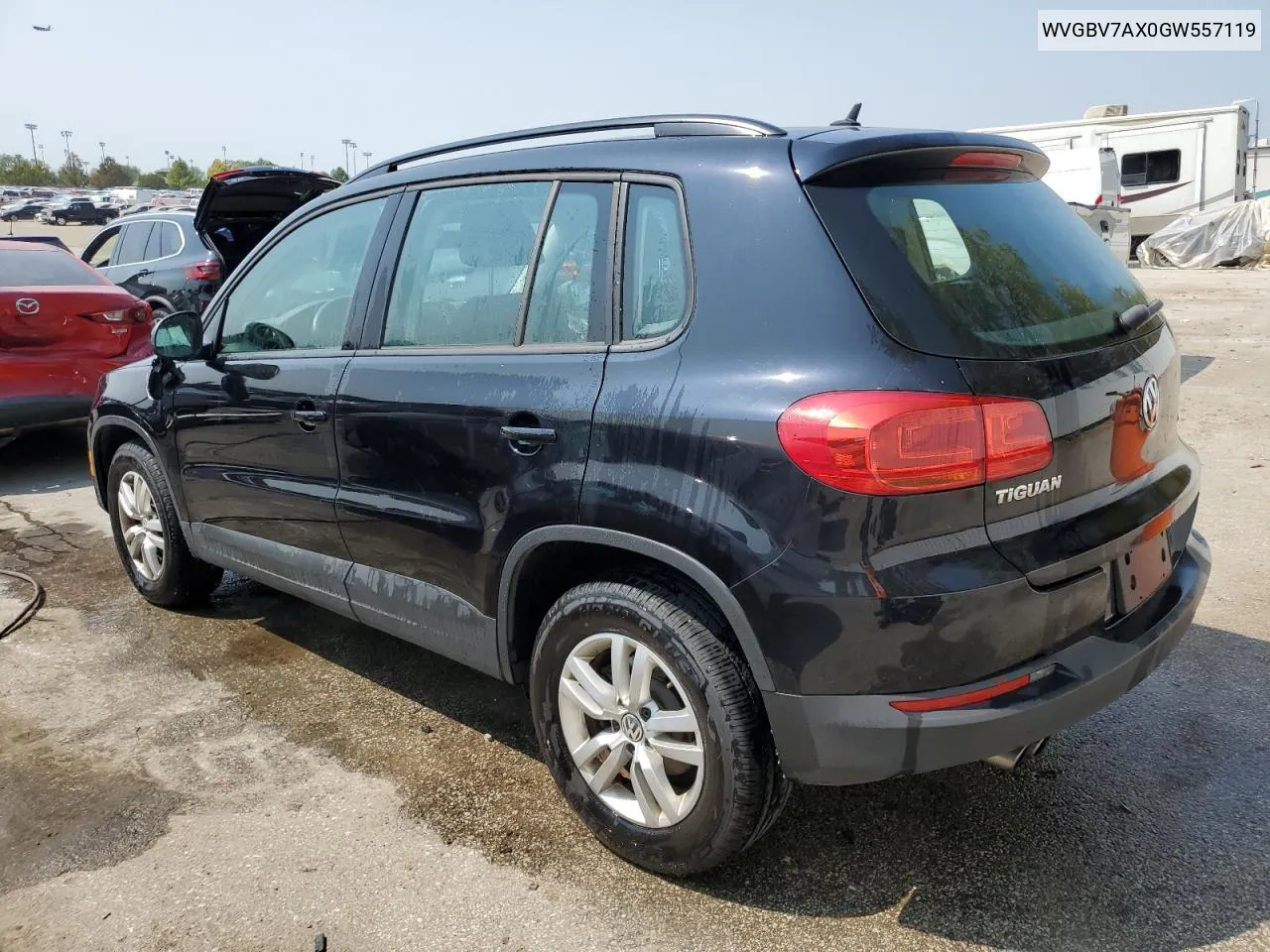 2016 Volkswagen Tiguan S VIN: WVGBV7AX0GW557119 Lot: 71204714