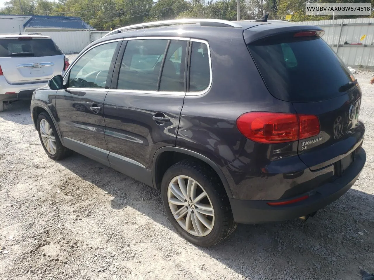 WVGBV7AX0GW574518 2016 Volkswagen Tiguan S