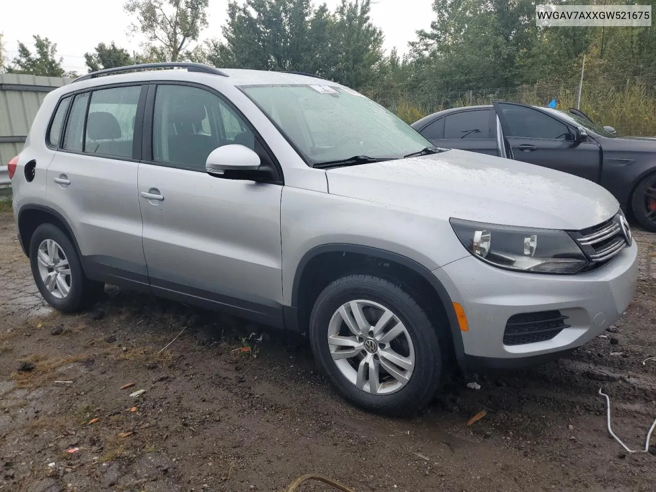 WVGAV7AXXGW521675 2016 Volkswagen Tiguan S