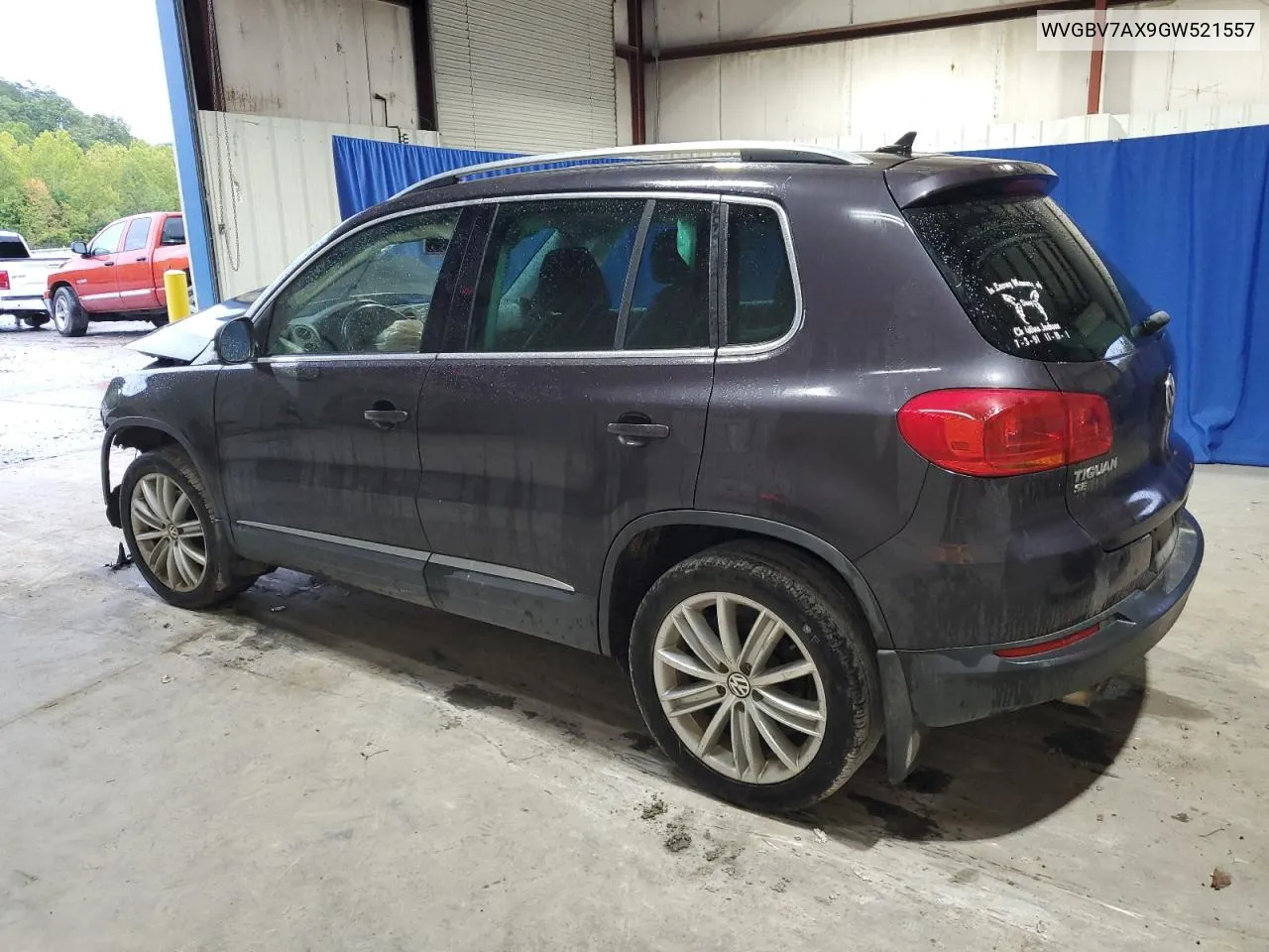 2016 Volkswagen Tiguan S VIN: WVGBV7AX9GW521557 Lot: 72946394