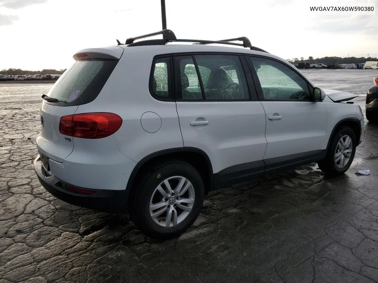 WVGAV7AX6GW590380 2016 Volkswagen Tiguan S