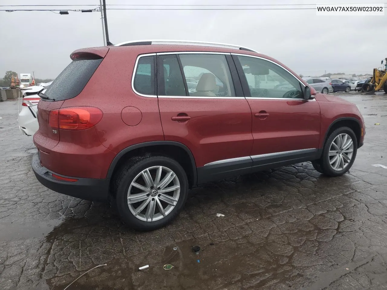 2016 Volkswagen Tiguan S VIN: WVGAV7AX5GW023092 Lot: 73351844