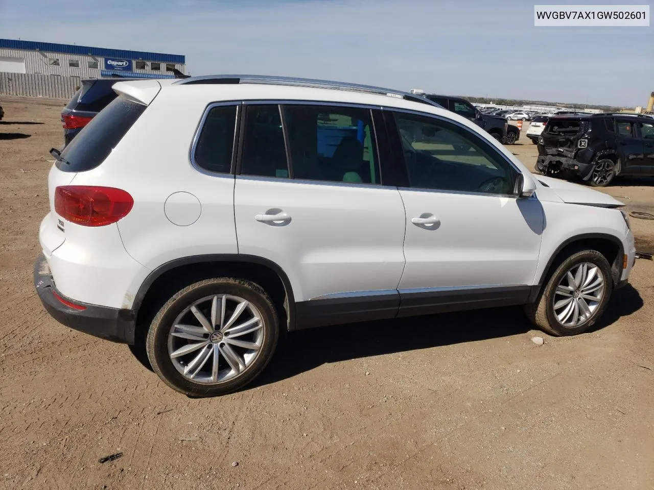 WVGBV7AX1GW502601 2016 Volkswagen Tiguan S