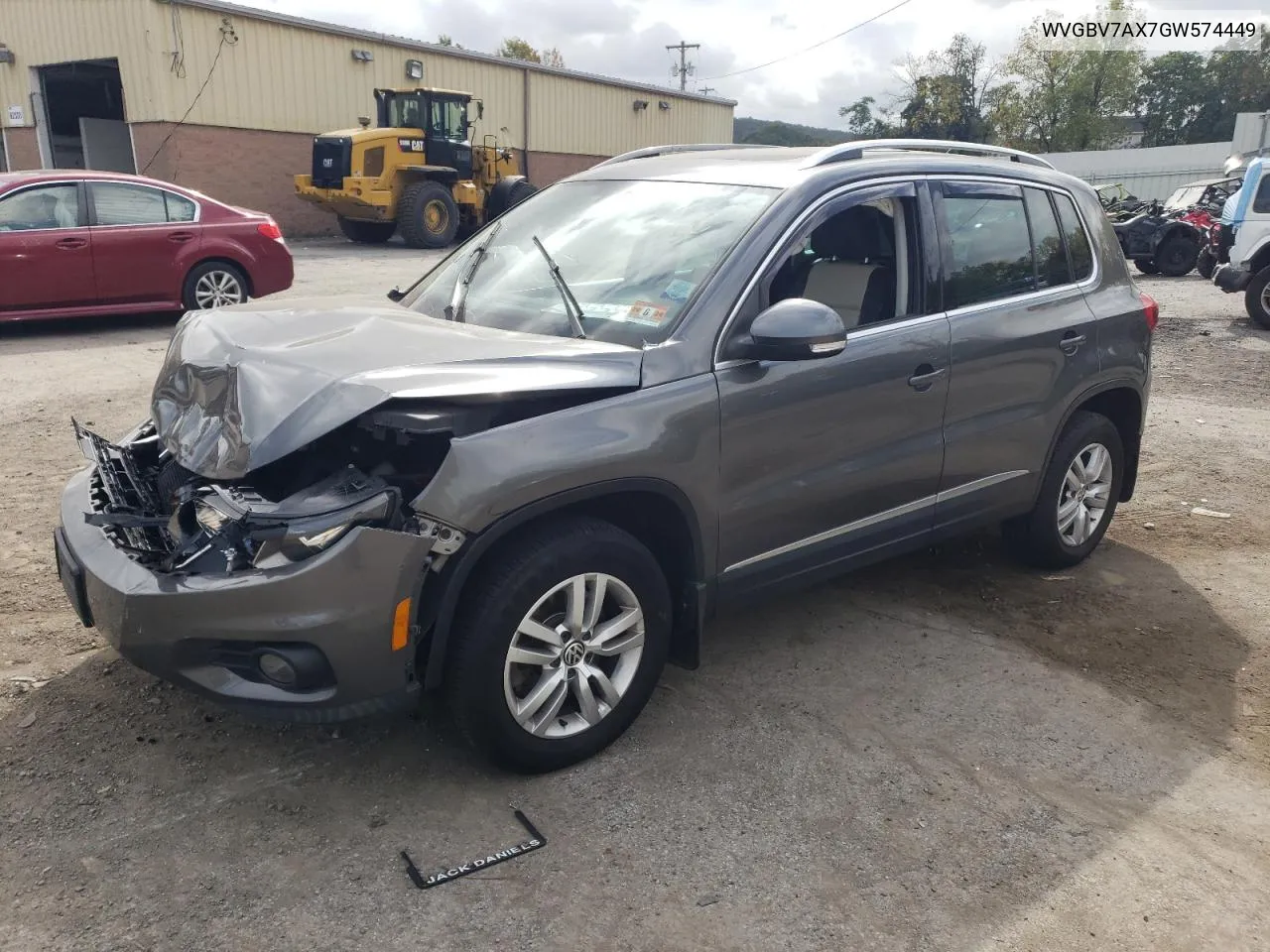 2016 Volkswagen Tiguan S VIN: WVGBV7AX7GW574449 Lot: 73713104