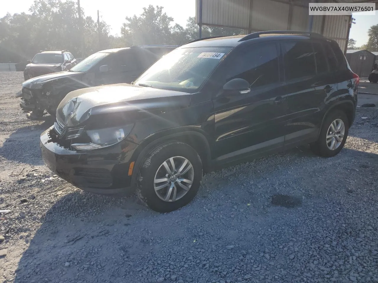 2016 Volkswagen Tiguan S VIN: WVGBV7AX4GW576501 Lot: 74064494