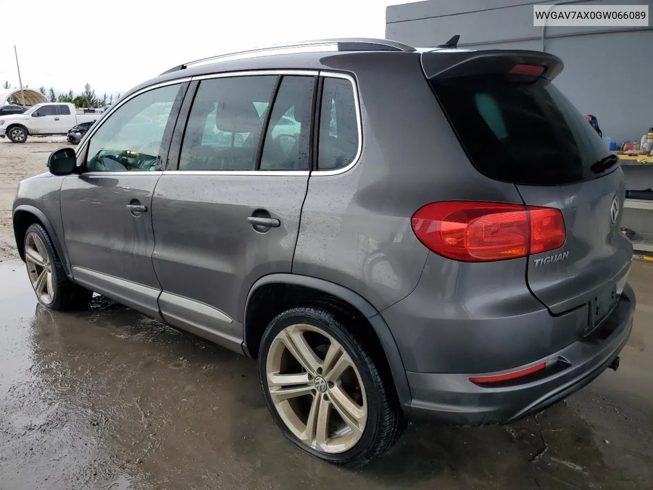 2016 Volkswagen Tiguan S VIN: WVGAV7AX0GW066089 Lot: 75219694