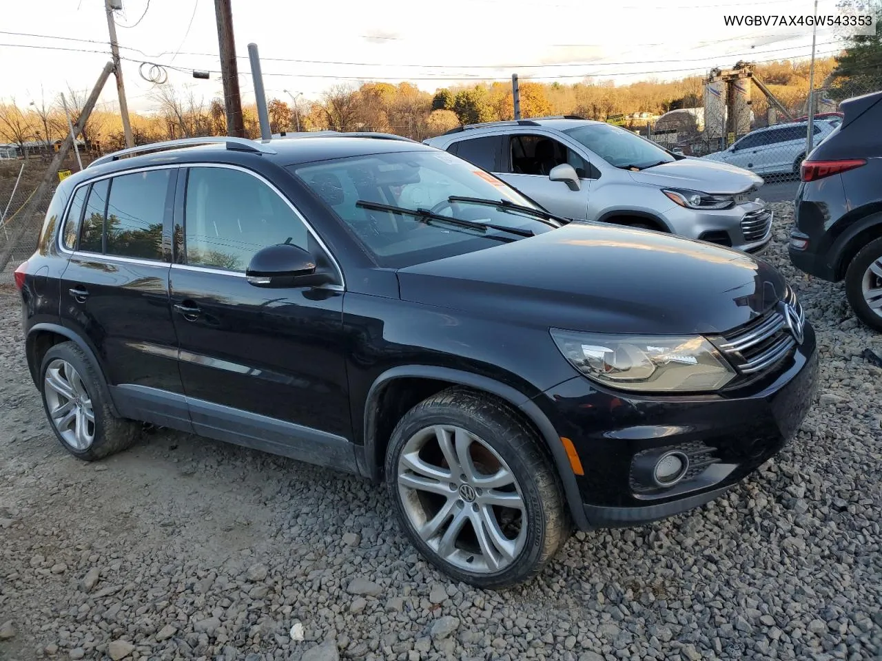 2016 Volkswagen Tiguan S VIN: WVGBV7AX4GW543353 Lot: 79470244