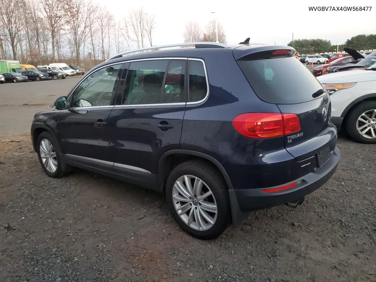 2016 Volkswagen Tiguan S VIN: WVGBV7AX4GW568477 Lot: 81681054