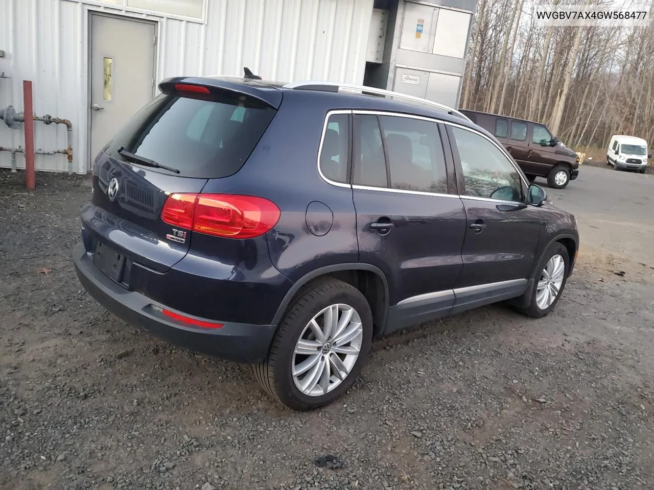 2016 Volkswagen Tiguan S VIN: WVGBV7AX4GW568477 Lot: 81681054