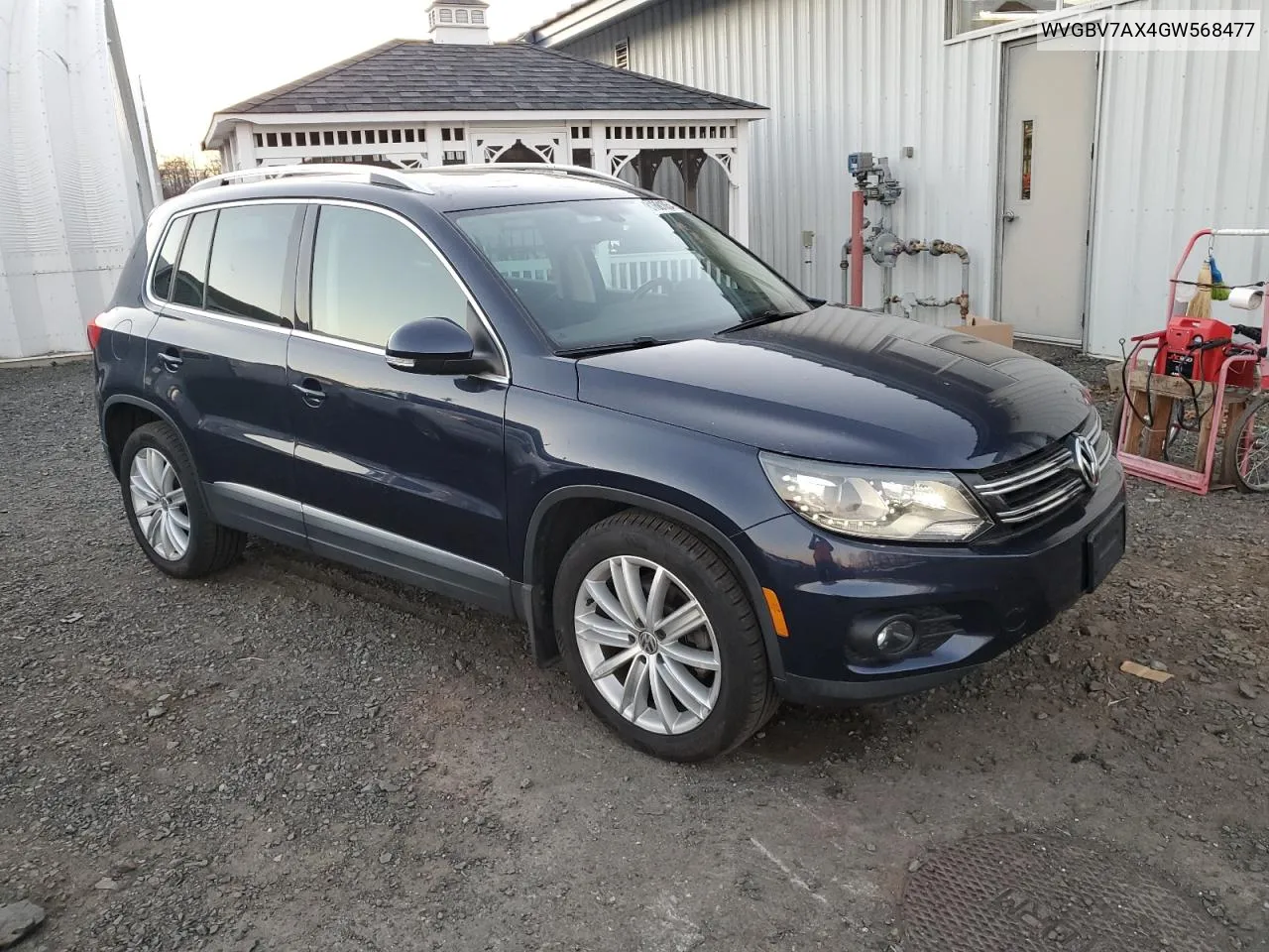 2016 Volkswagen Tiguan S VIN: WVGBV7AX4GW568477 Lot: 81681054