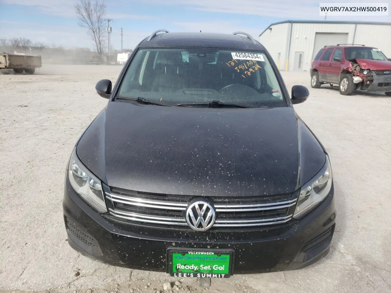 2017 Volkswagen Tiguan Wolfsburg VIN: WVGRV7AX2HW500419 Lot: 42584354