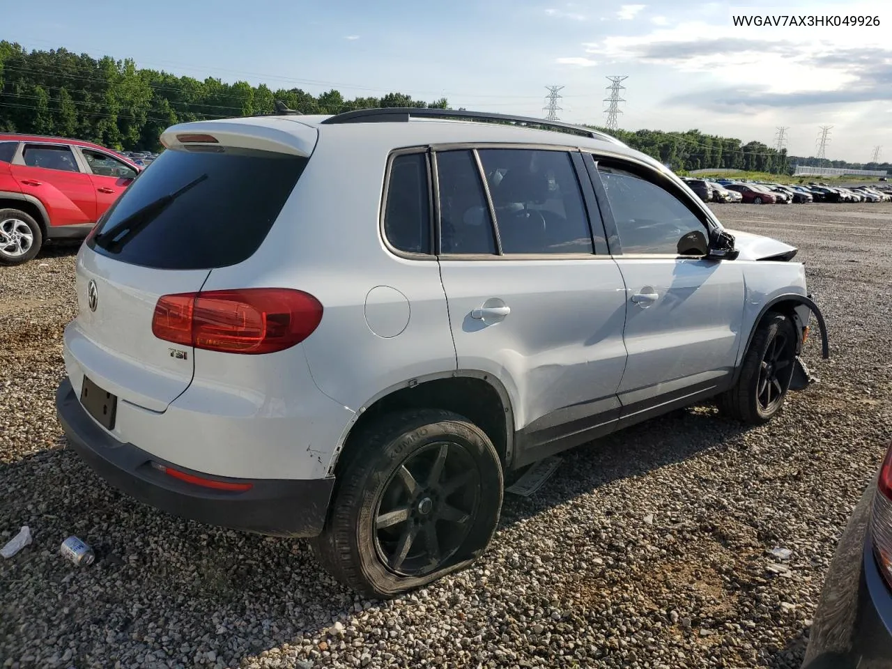 2017 Volkswagen Tiguan S VIN: WVGAV7AX3HK049926 Lot: 57478514