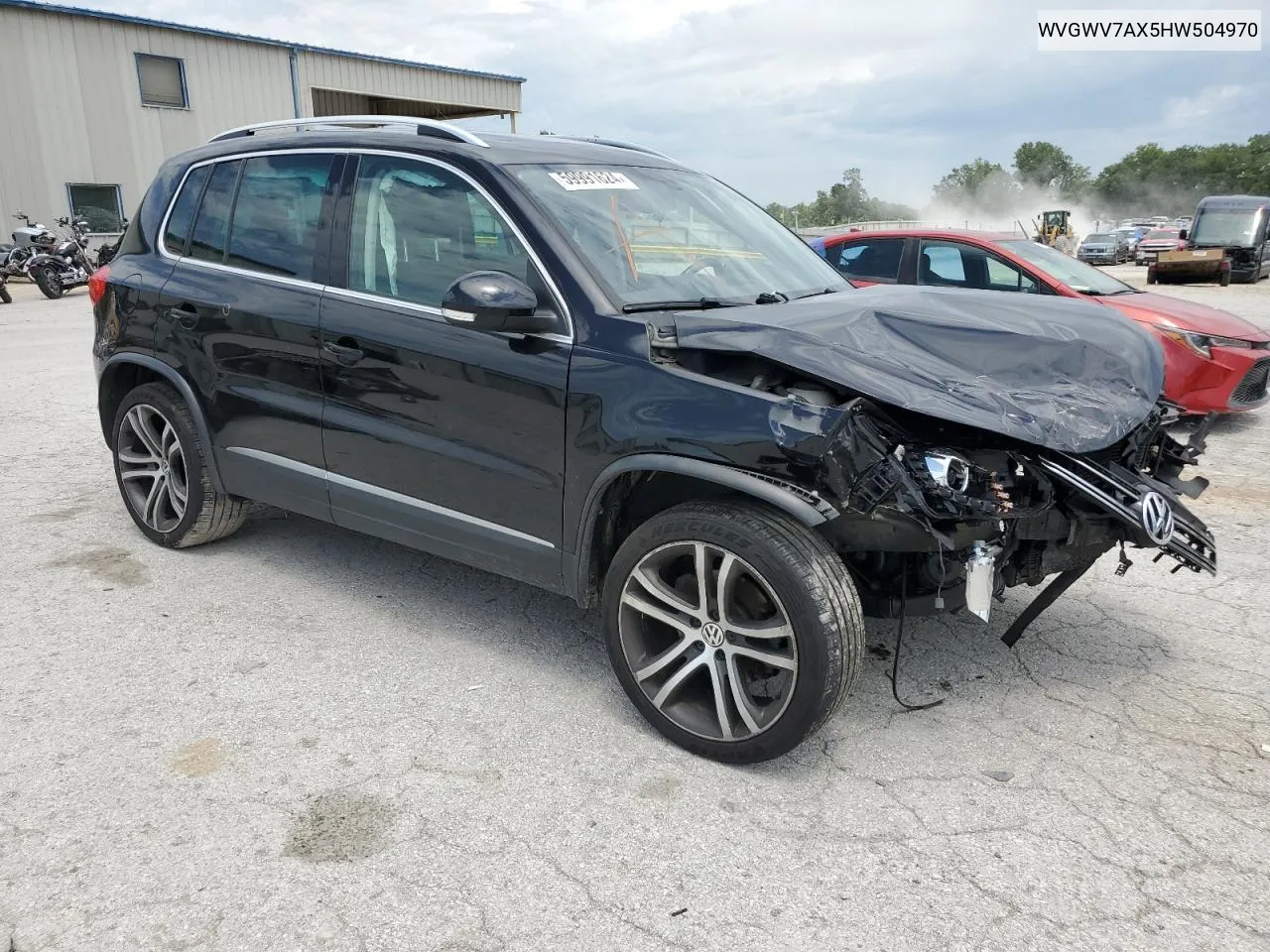 2017 Volkswagen Tiguan Sel VIN: WVGWV7AX5HW504970 Lot: 59991624