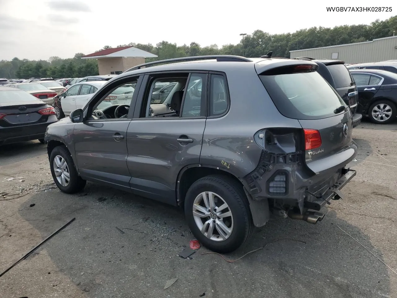 WVGBV7AX3HK028725 2017 Volkswagen Tiguan S