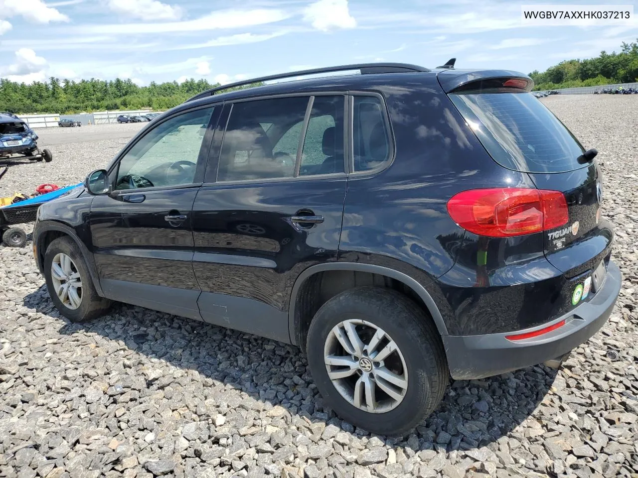 WVGBV7AXXHK037213 2017 Volkswagen Tiguan S