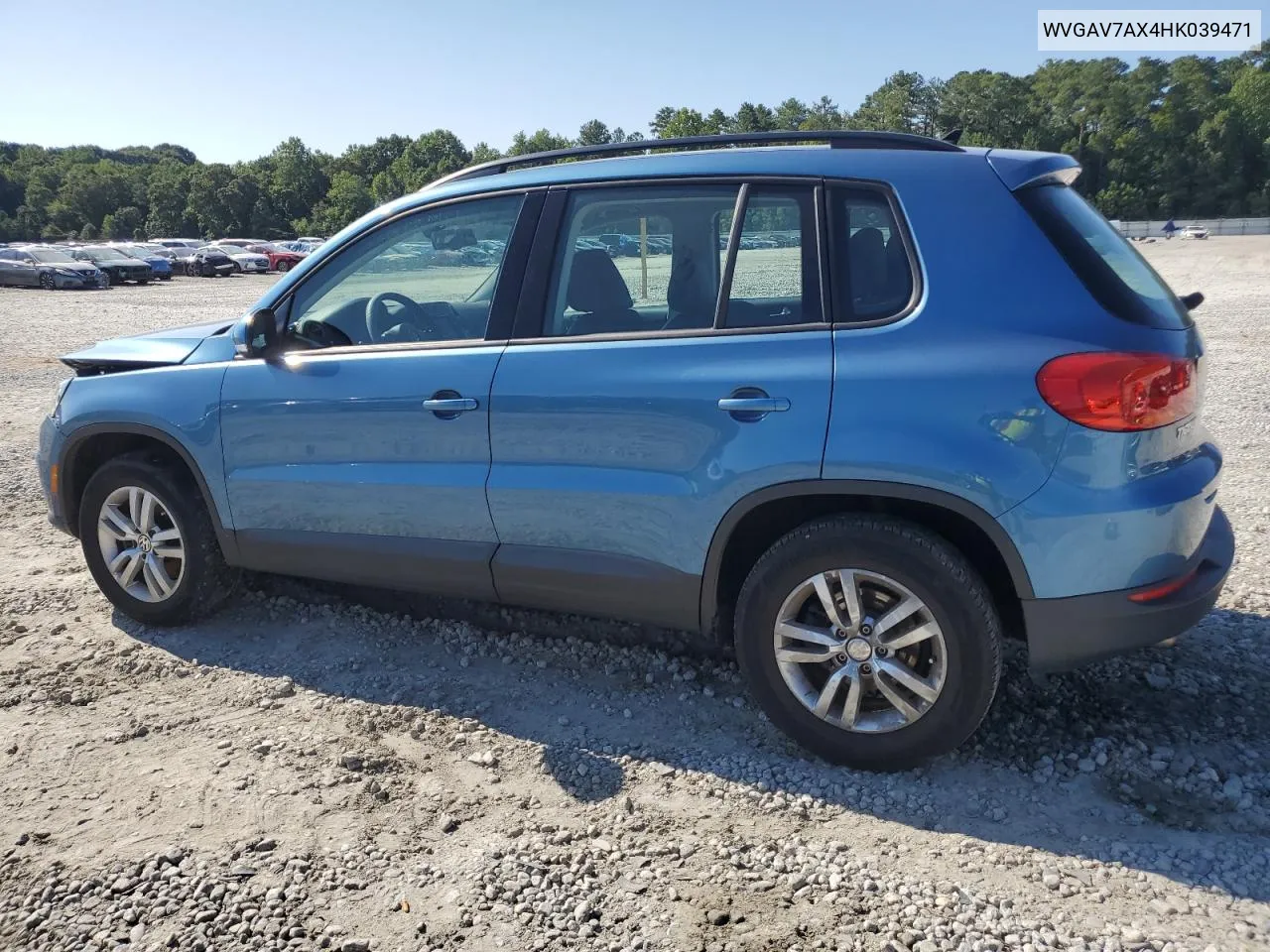 WVGAV7AX4HK039471 2017 Volkswagen Tiguan S