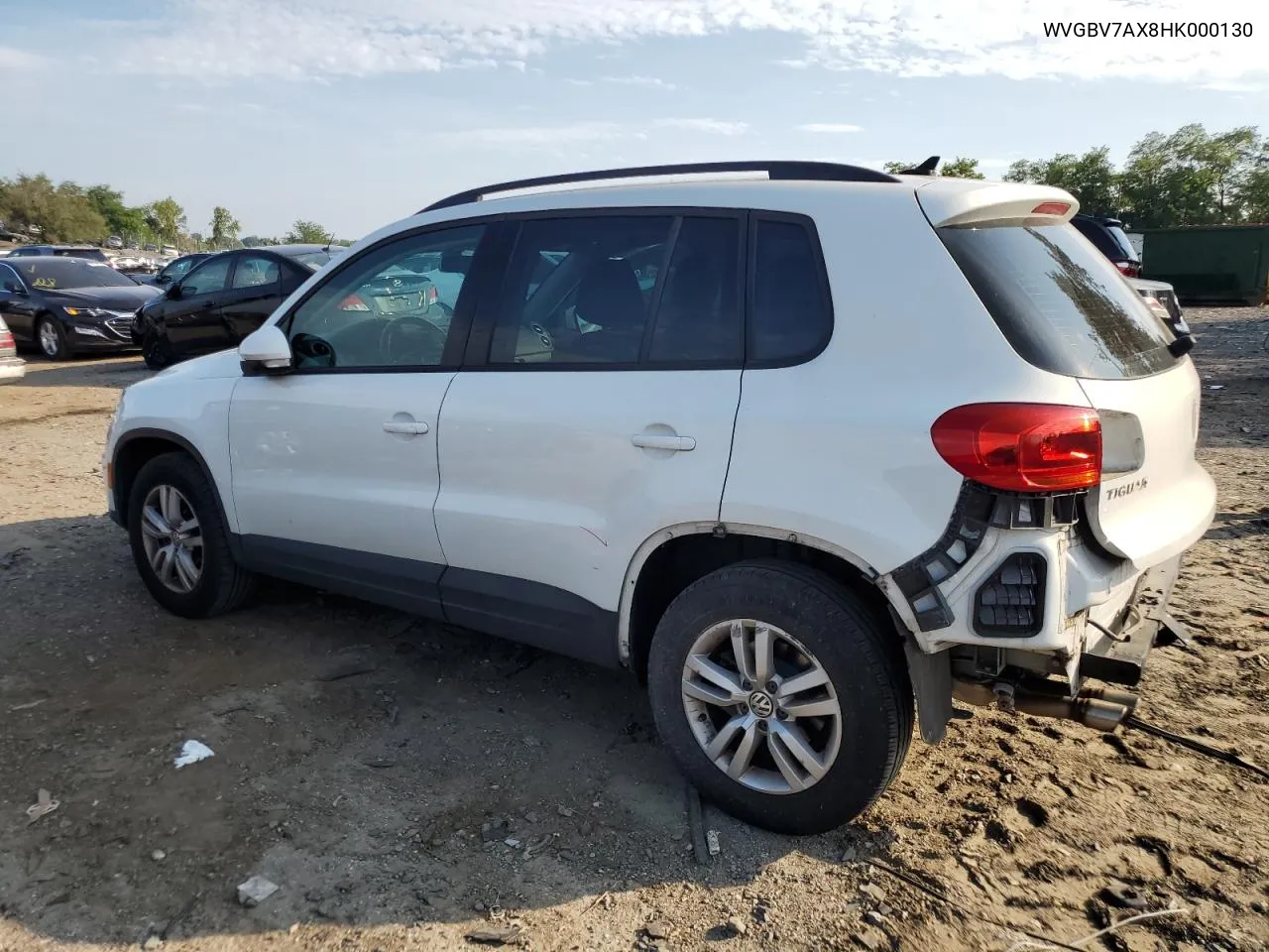 WVGBV7AX8HK000130 2017 Volkswagen Tiguan S