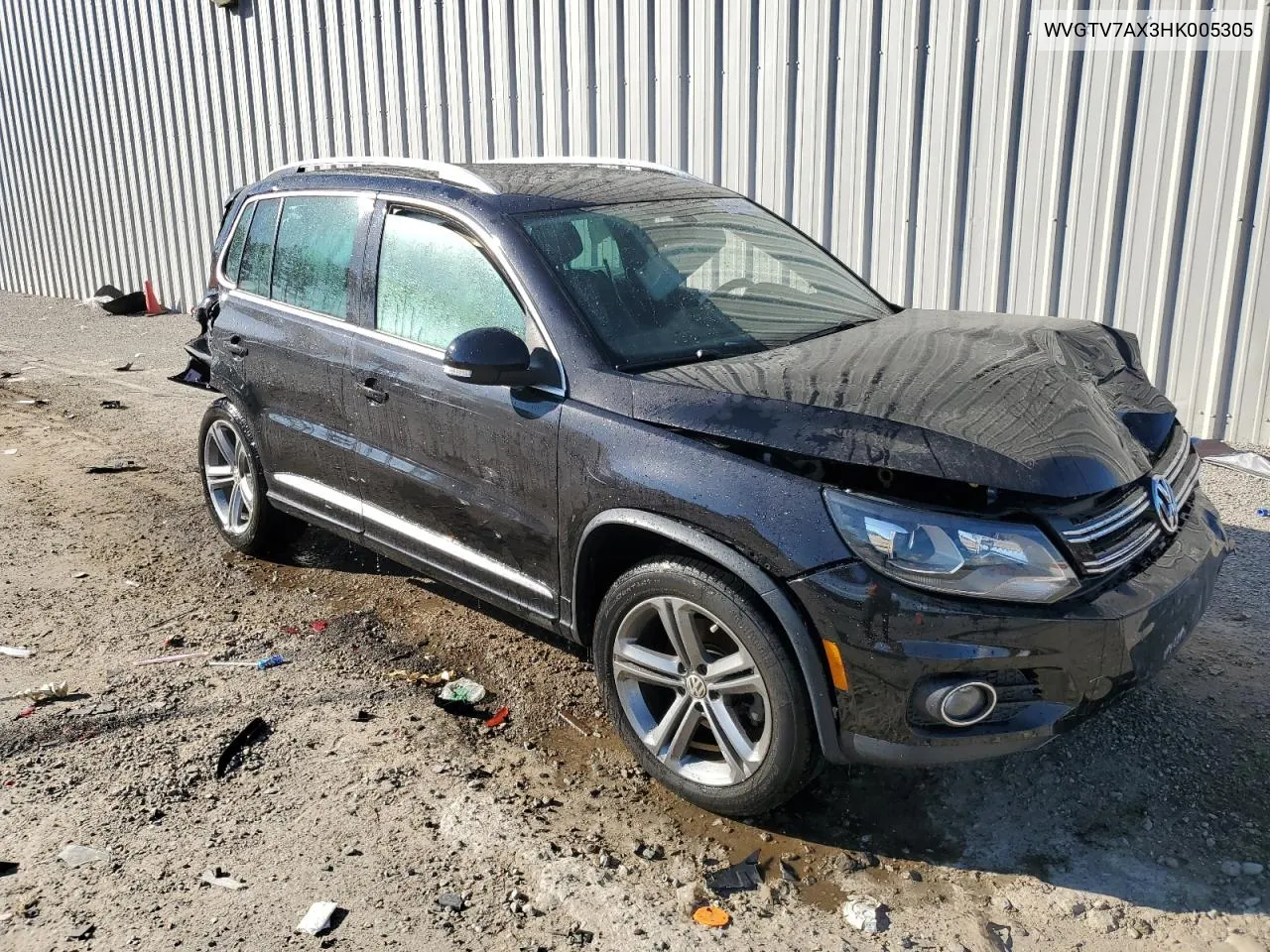 2017 Volkswagen Tiguan Sport VIN: WVGTV7AX3HK005305 Lot: 69041184