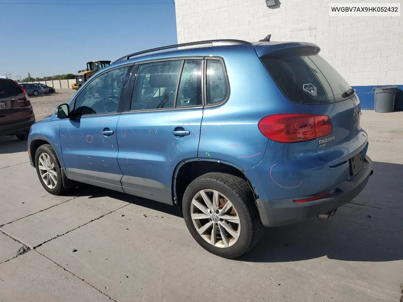 WVGBV7AX9HK052432 2017 Volkswagen Tiguan S